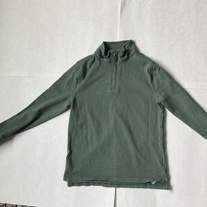 Crewcuts Boy’s Olive Zip-Up Sweater